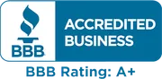 BBB Accredited Business, A+ rating